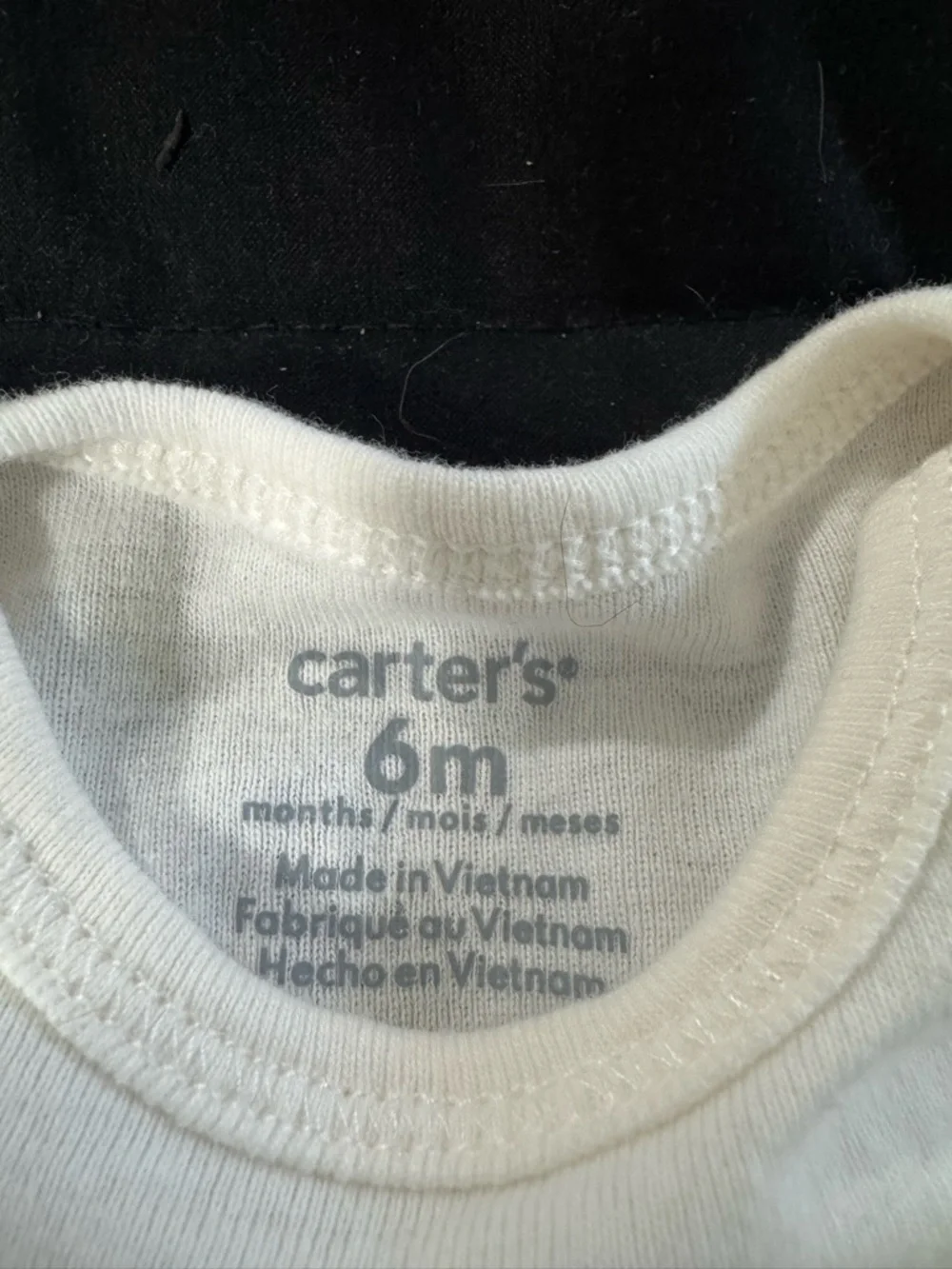 Carter's Cream Short-Sleeve One-Piece with Blue 'Free to Roam' Graphic - Picture 3 of 6